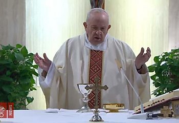 Chrystus idzie z nami w naszym tempie, mówi papież Franciszek