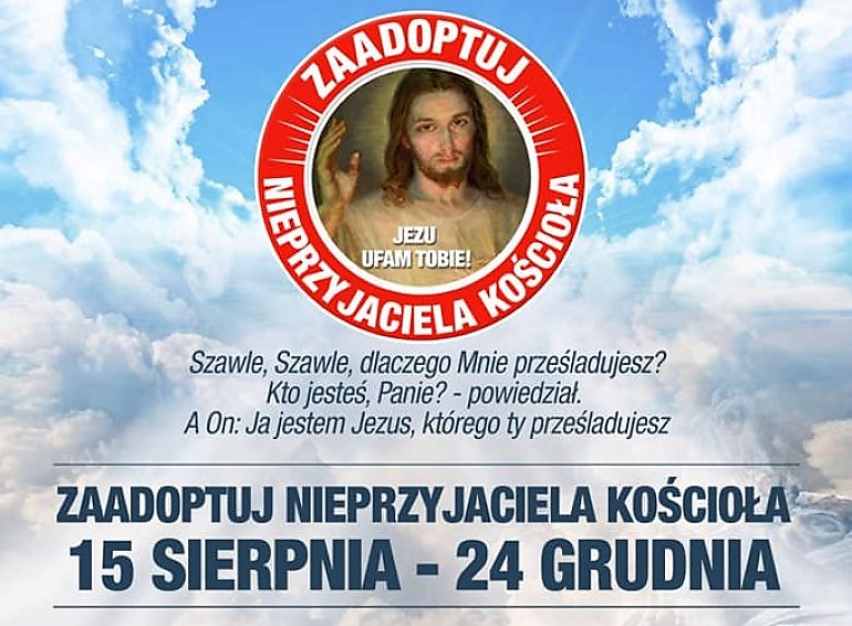 Zło dobrem zwyciężaj. Adoptuj nieprzyjaciela